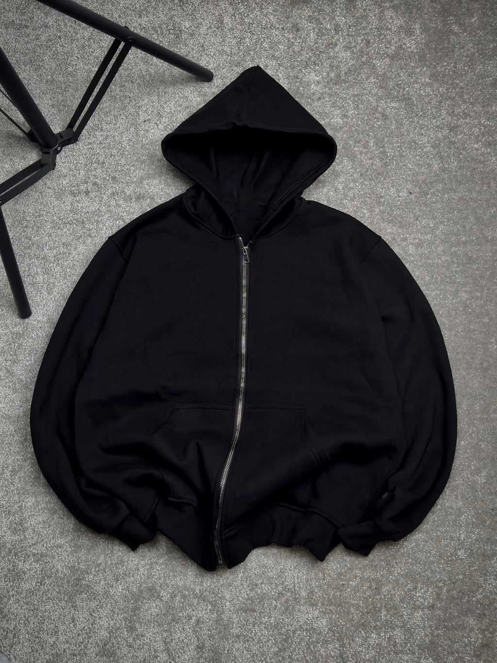 VESTE SILVER ZIPPER