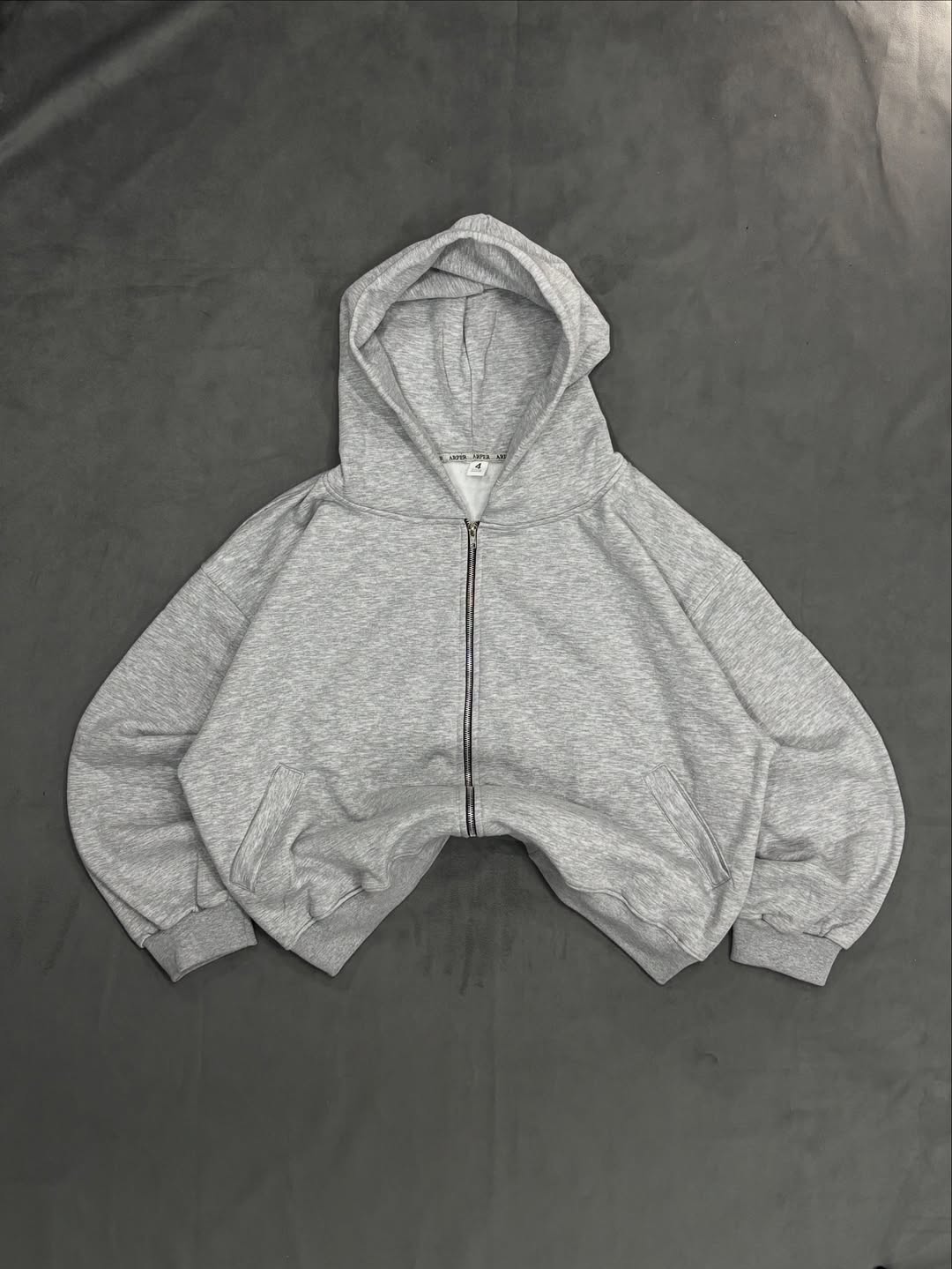 VESTE SILVER ZIPPER