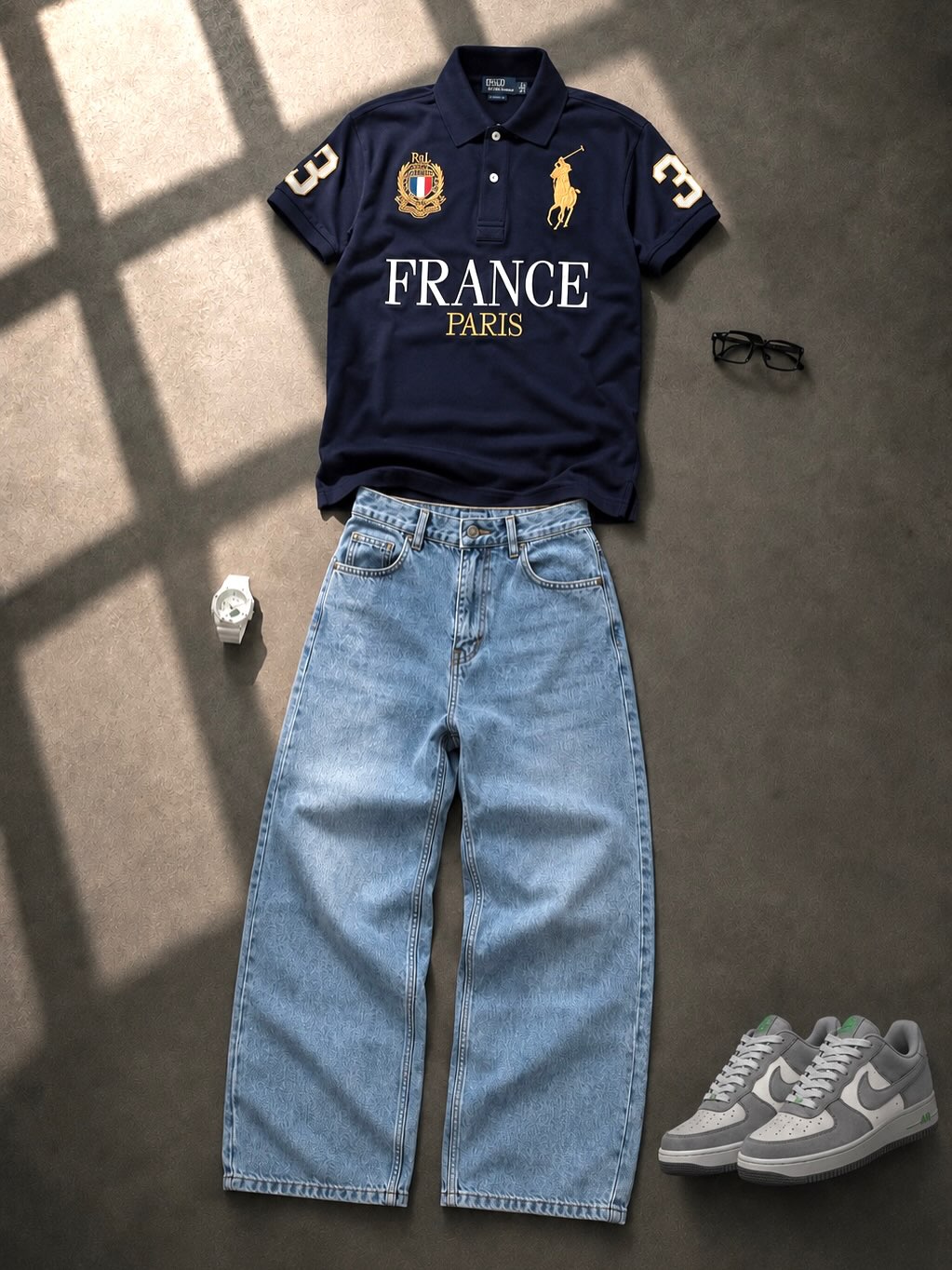 BAGGY JEANS X POLO