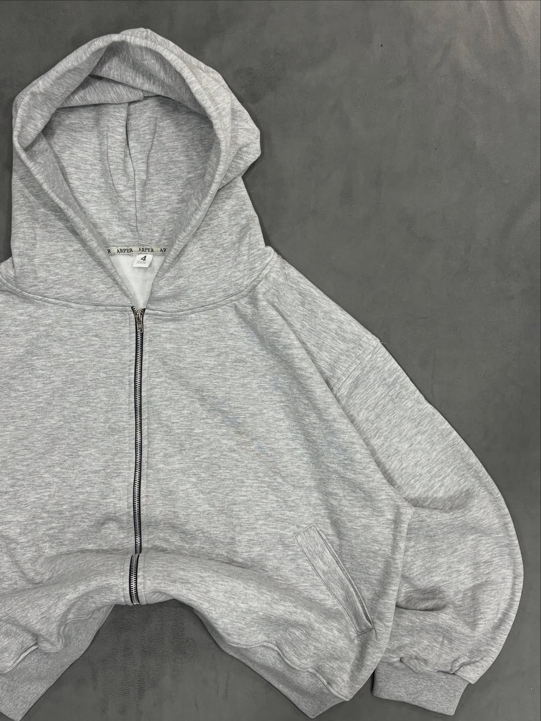VESTE SILVER ZIPPER
