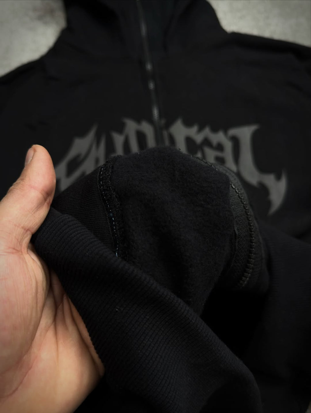VESTE SYNICAL BLACK
