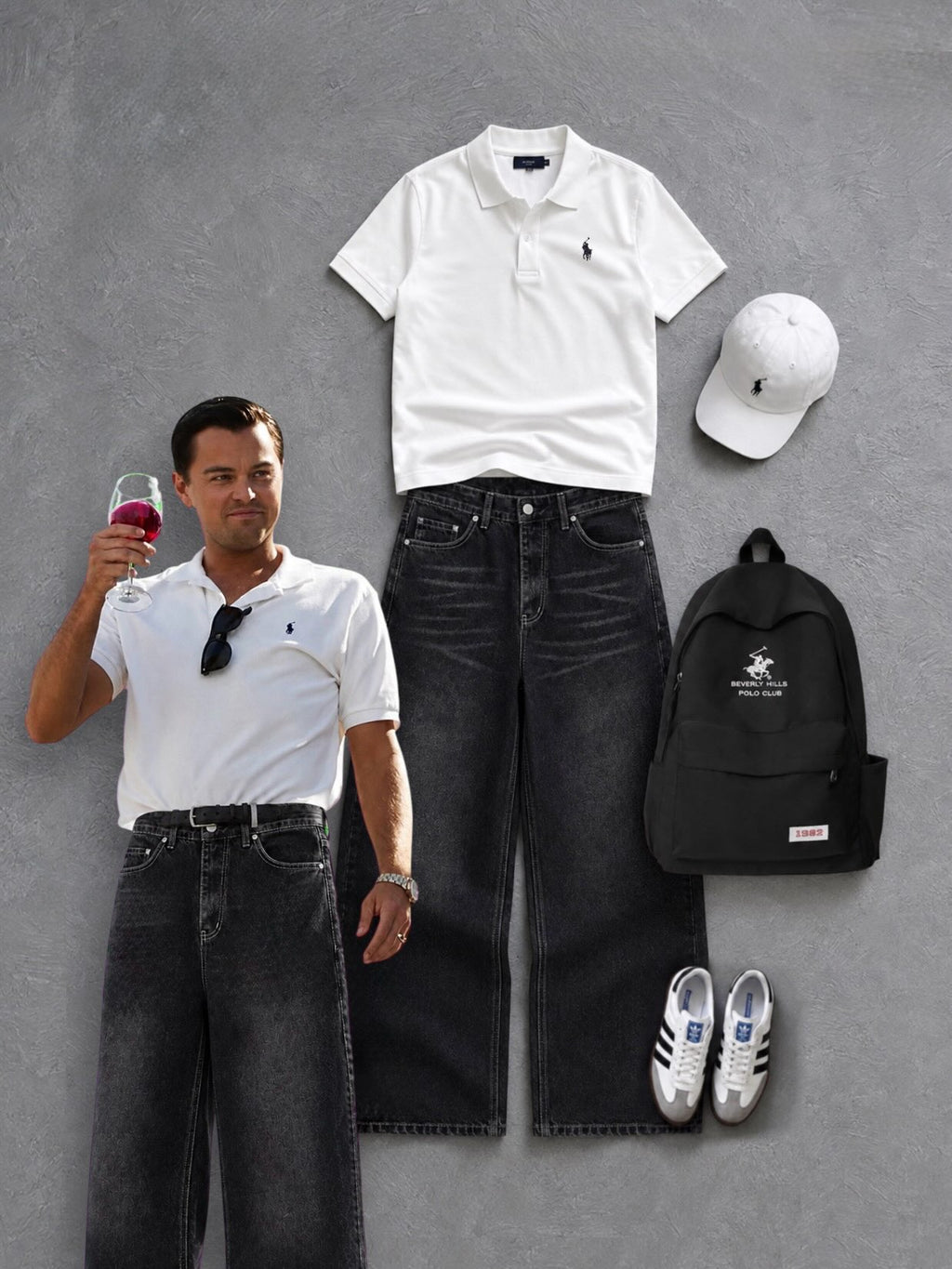 BAGGY JEANS X SHIRT