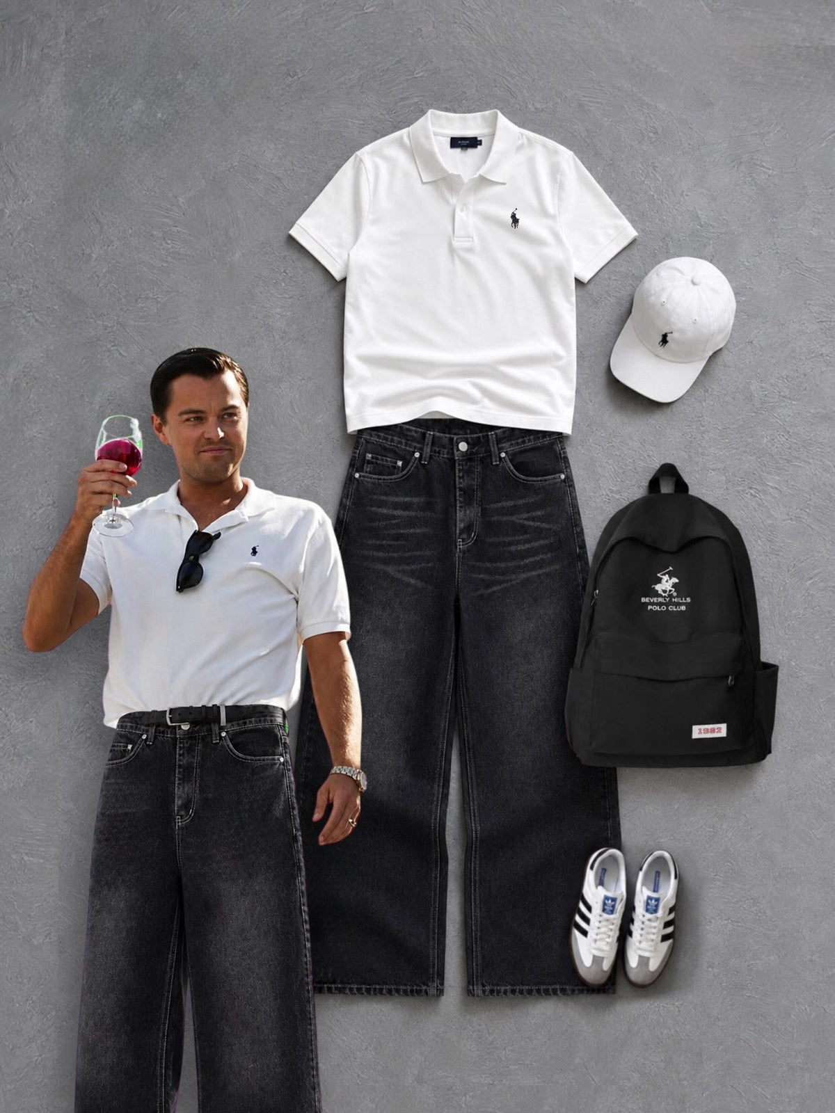 BAGGY JEANS X SHIRT