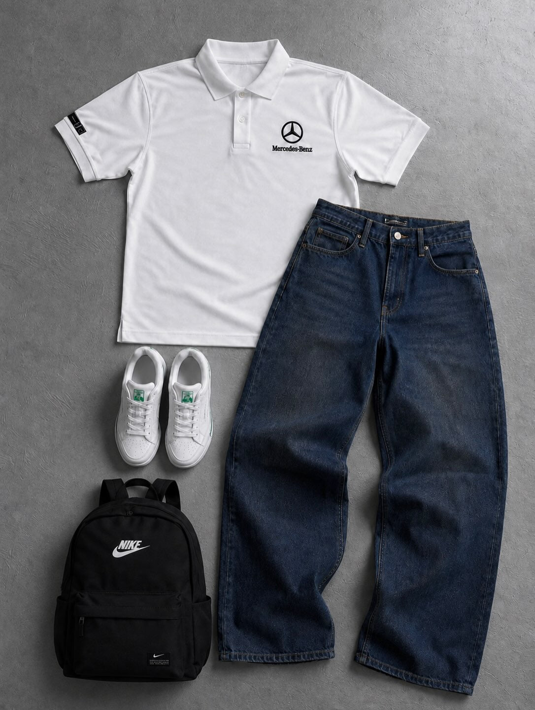 BAGGY JEANS X SHIRT