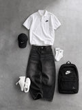 BAGGY JEANS X SHIRT
